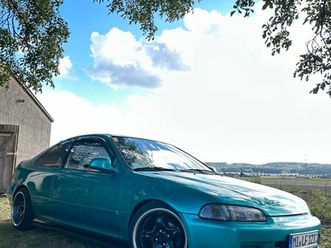 honda civic ej2 coupé jdm stance tuning low