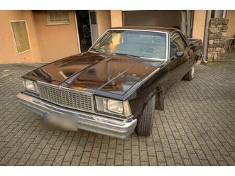 chevrolet el camino, bj 1978, schwarz, 5,7l 350ps, h-zul.