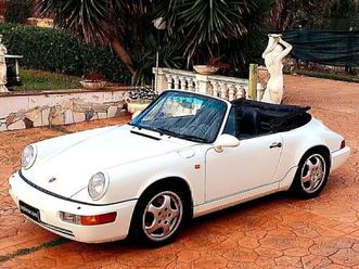 porsche 964 911 carrera 2 cabriolet asi targa roma