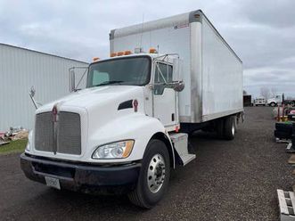 2015 kenworth t270 box truck—279,586 mi, paccar px-9 diesel—auction!