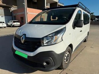 renault trafic 1.6 dci 125cv 9 posti passo lungo no clima + iva