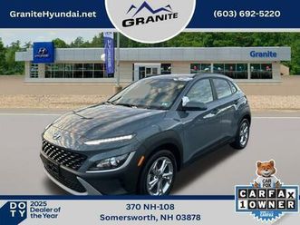 used 2022 hyundai kona sel