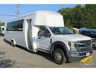2020 f550 27 passenger shuttle with rear luggage!