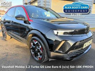 2022 vauxhall mokka 1.2 gs line (100ps)