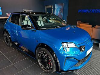 alpine a290 gts 220cv - 1ére révision faite