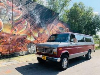 ford clubwagon xl e350 (460 motor) 1989 in topstaat — oldtimers — marktplaats