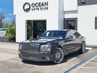 2017 bentley mulsanne base