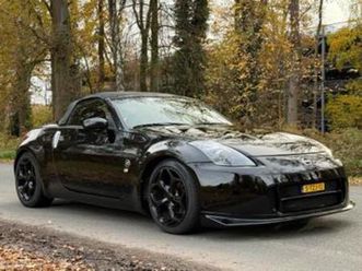 nissan 350z roadster, 2005 zwart aut — nissan — marktplaats