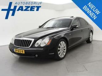 maybach 57 6.0 v12 s 612 pk aut. *uniek* + massage | koelkas — overige auto's — marktplaats
