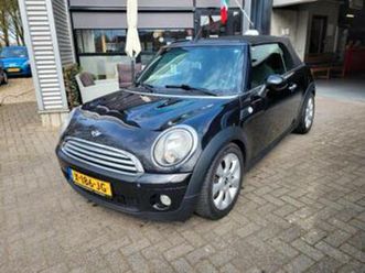 mini 2010 zwart cabrio apk bij aflev ,airco ,veel opties — mini — marktplaats
