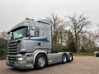 scania r580 v8 6x2 full air/options adr hydrolyk (bj 2015) — vrachtwagens — marktplaats