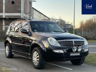 ssangyong rexton rx 230 | automaat | 3500 kg trekgewicht | 5 — ssangyong — marktplaats