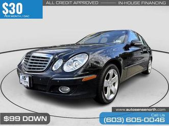 $30/mo - 2007 mercedes-benz eclass e class e-class e 550 4matic 4 mati