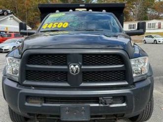 2018 dodge ram 4500 dump truck 4x4 w/10' plow