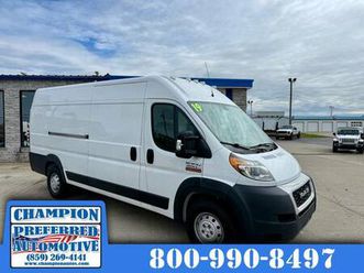 2019 ram promaster cargo van 3500 high roof 159 wb ext