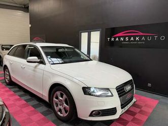 audi a4 avant 2.0 tdi 136 cv dpf ambiente + bluetooth + climatisation + xenon + radars arrières