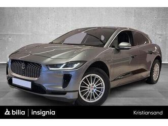 jaguar i-pace ev320 s 1 eier, ny service, panorama, 464km wltp 2021 grå