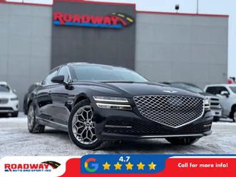 2024 genesis g80 2.5t advanced heated+ventilated seats i leat...