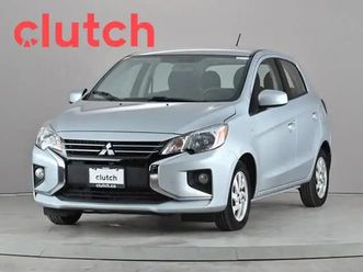 2022 mitsubishi mirage es w/ apple carplay, rearview camera, cru