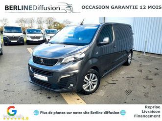20400 ht peugeot expert fourgon standard 2.0 l bluehdi 180 cv eat-8 asphalt / main libre / clim auto / xenon / tete haute / regul adaptatif / garantie 12 mois