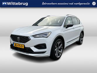seat tarraco 1.4 tsi e-hybrid phev fr business intense / leder / panodak / 360camera / zwenkbare trekhaak / 20lmv / navi / app.connect