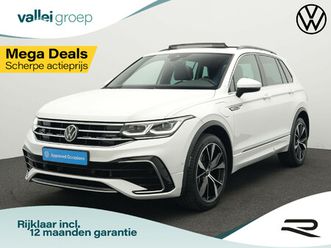 volkswagen tiguan 1.4 tsi ehybrid 245 pk dsg r-line business+ | panoramadak | adaptief onderstel | iq light | achteruitrijcamera