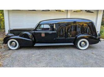 cadillac lasalle s+s 1938 carved side hearse