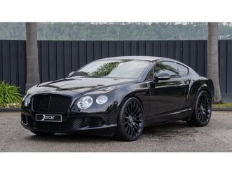2013 bentley continental gt noir automatique, 7+ vitesses...