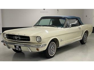 ford mustang convertible - 1965 a vendre