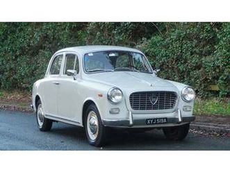 1963 lancia appia gris manuel, 3 vitesses conduite à droi...