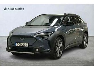 subaru solterra 72.6 kwh awd 2-tone 218hk takl navi drag h/k