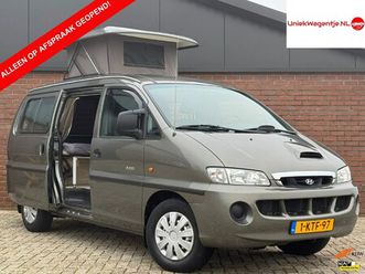 hyundai h-1 h200 2.5 tdi camper | nl-bus! | perfect onderhouden!