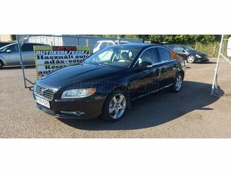 volvo s80 3.0 t6 awd executive geartronic friss müstaki-végig vezetett szervízkönyv-magyar-autóbeszámítás