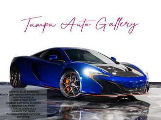 used 2015 mclaren 650s coupe 2d