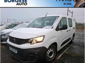 peugeot partner iii 1.5 bluehdi 100 s&s long cabine approfondie 2021 64692kms