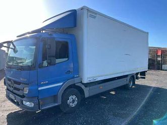 mercedes-benz atego 818 lbw,1-hand,scheckheft mb