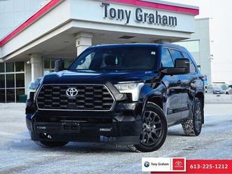 used 2025 toyota sequoia platinum