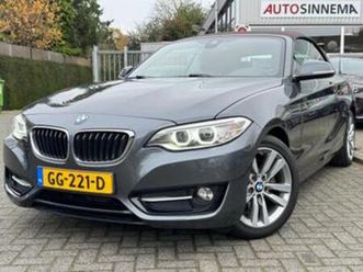 bmw 2-serie cabrio 228i high executive l harman kardon l sto — bmw — marktplaats