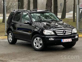 mercedes ml270, cena 8 500 €. no francijas bez rūsas pazīmēm mb ml270 nekas tilti melns līzings - sludinājumi
