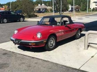 1986 alfa romero spider