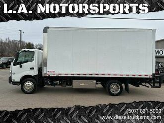 2020 hino 195 fully electric sea drive 18' box lift gate 391 miles!!!