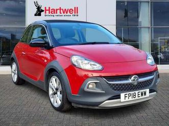2018 vauxhall adam 1.2i rocks air 3dr hatchback petrol manual