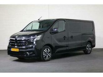 renault trafic 2.0 dci 150pk l2 h1 dc luxe black edition — bestelauto's — marktplaats