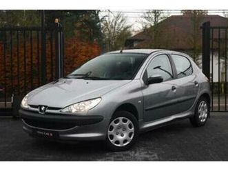 ② peugeot 206 i benzine | ca-pass | 85.000 km. | trek-haak — peugeot — 2ememain