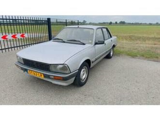 peugeot 505 2.2 gti aut 1988 grijs — peugeot — marktplaats