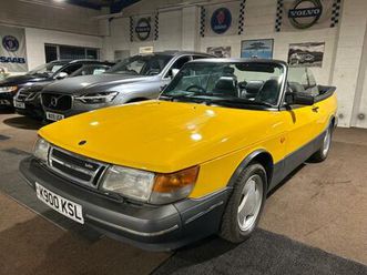 1993 saab 900 2.0 s special 2dr convertible petrol manual