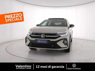 volkswagen taigo 1.0 tsi 110 cv dsg r-line del 2022 usata a roma