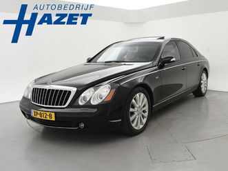 maybach 57 6.0 v12 s 612 pk aut. *uniek* + massage | koelkast | luchtvering | adaptive cruise | schuifdak