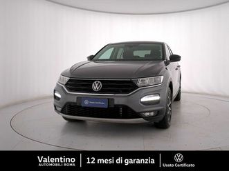 volkswagen t-roc 1.6 tdi scr style bluemotion technology del 2021 usata a roma