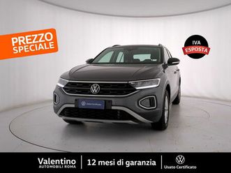 volkswagen t-roc 2.0 tdi life 115cv del 2024 usata a roma